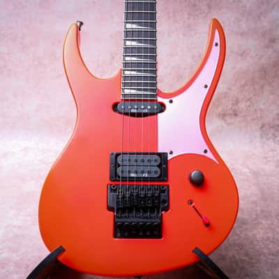 IBANEZ MIJ Power Series 540PII "Fire Alarm Red + Rosewood" (1990) image 3