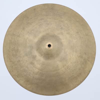 Vintage K. Zildjian Istanbul New Stamp Hi-Hat Pair 14" 884g/894g with Original Bag! image 8