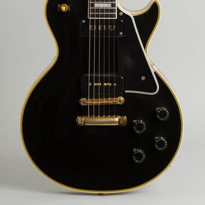Gibson Les Paul Custom Solid Body Electric Guitar (1955), ser. #5-9035, original black hard shell case. image 3