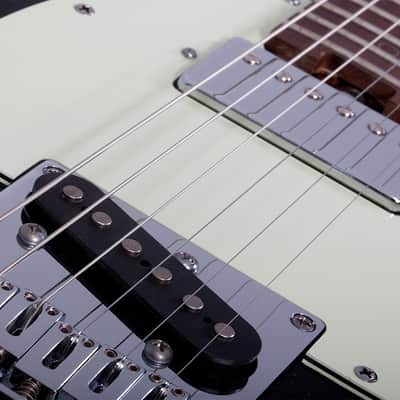 Schecter Diamond Series Nick Johnston PT Electric Guitar, Atomic Ink image 10