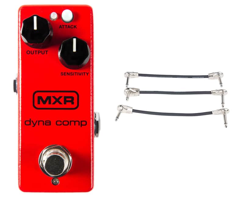 MXR M291 Dyna Comp Mini + Gator Patch Cable 3 Pack image 1