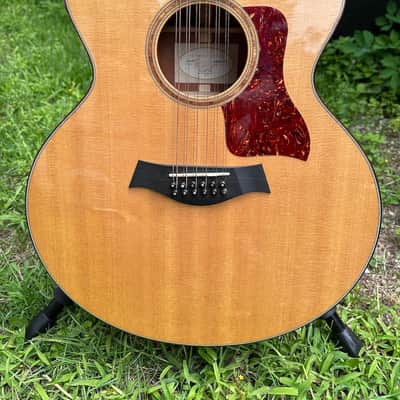 2002 Taylor 555ce Jumbo 12-String – Spruce/Mahogany – Fishman – OHSC image 1