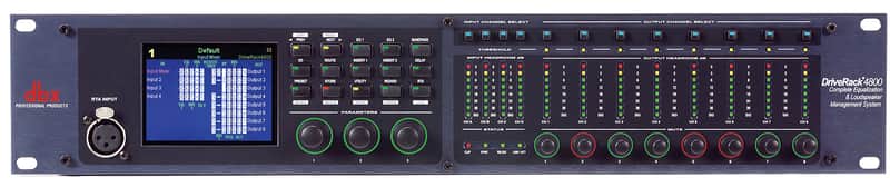 dbx DriveRack 4800 4 x 8 Loudspeaker Management Processor with Display image 1