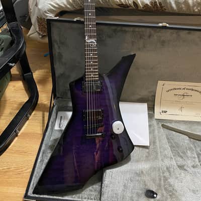 ESP LTD Snakebyte James Hetfield Signature SE 2018 - 2019 - See Thru Purple Sunburst image 8