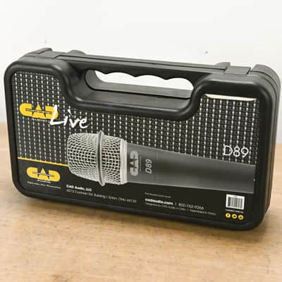 CAD Audio Live D89 Supercardioid Dynamic Instrument Microphone CG015VJ image 7