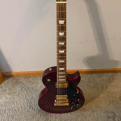Gibson Les Paul Studio Lite 1990 - 1998 - Trans Red and Gold image 4
