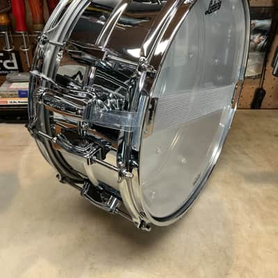 Ludwig LM402 6.5”x14” Supraphonic Snare Drum - Chrome Over Aluminum image 15