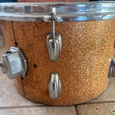 Slingerland Vintage 12 x 8" Rack Tom Drum Nov 1965 w Stick Saver Rims image 6