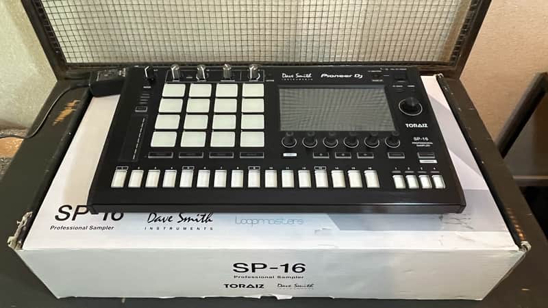 Pioneer Toraiz SP-16 Sampler and Sequencer - Black image 1