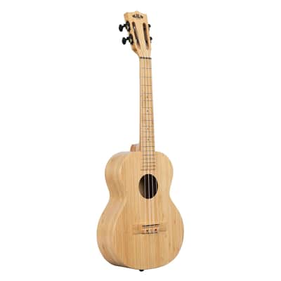Kala Brand Music Co. Bamboo Collection, 4-String Ukulele, Right, Natural, Tenor (KA-BMB-T) image 6