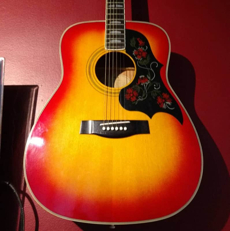 Yamaha FG-351SB Jumbo Dreadnought Sunburst image 2