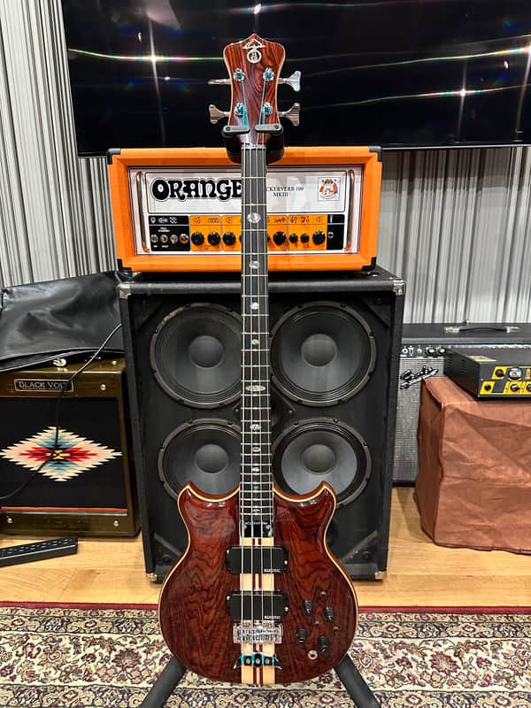 Alembic Stanley Clarke Signature Deluxe 2022 - Cocobolo image 1