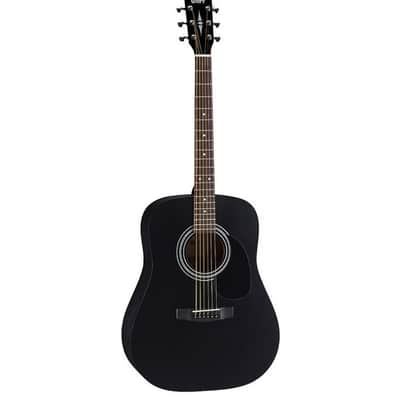 Cort AD810 BKS Standard Series Spruce/Mahogany Dreadnought Black Satin