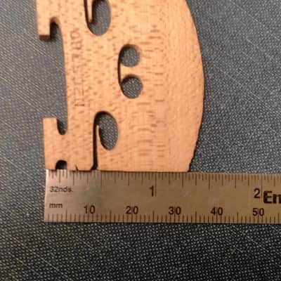 Dresden Violin Bridge (Vintage, NOS) 4/4 Full Size image 9