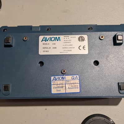 Aviom A-16II Personal Mixer 2010s - Blue image 2