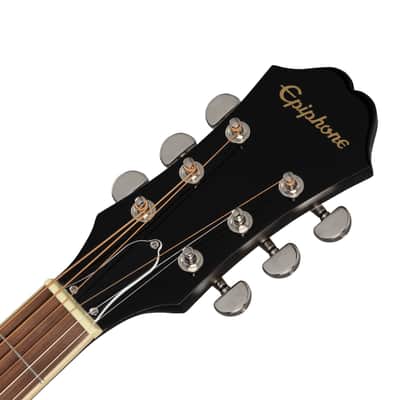 Epiphone J-45 EC Studio Solid Top Ac/Electric Vintage Sunburst image 6