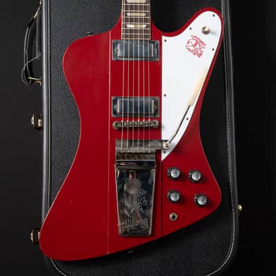 Gibson Custom Shop/Murphy Lab 1963 Firebird V With Maestro Vibrola - Cardinal Red Light Aged image 3
