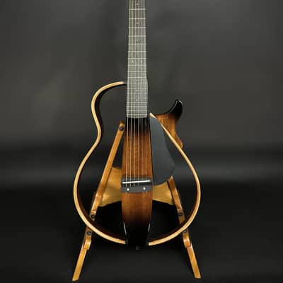 Yamaha SLG200S Steel String Silent Guitar Tobacco Sunburst image 2