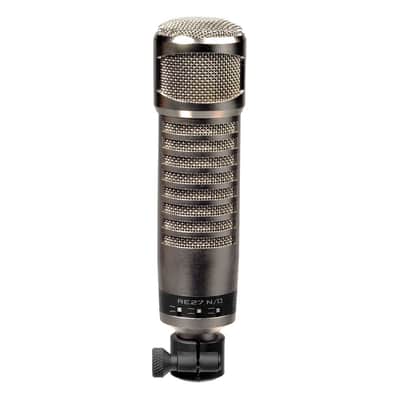 Electro-Voice RE27N/D Dynamic Cardioid Multipurpose Microphone with Electro-Voice 309A Mic Shockmount Bundle image 2