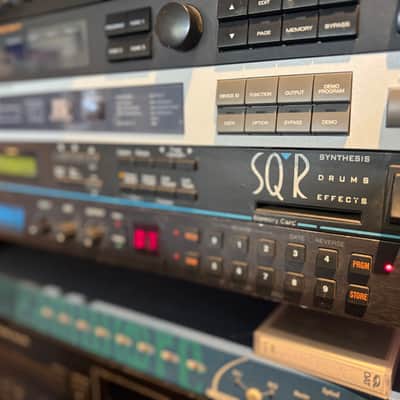 Ensoniq SQ-R Plus Rackmount Digital Synthesizer 1990s - Black