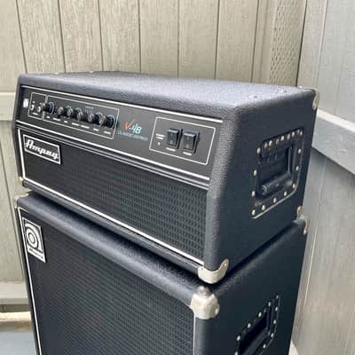 Ampeg V-4B Classic Series (V4BH) 1996 Black - Made in USA - All Tube Bass Amplifier - MINT. image 6