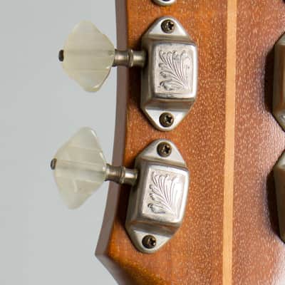 Guild  Duane Eddy Jr B Thinline Hollow Body Electric Guitar (1962), ser. #22169, original black hard shell case. image 18