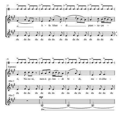 Bedu Pako Baramasa National Emerson Fred Bock Sa Arranger Meghan image 1