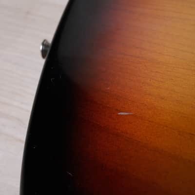 Fender JB62-FL Fretless Jazz Bass Reissue MIJ 1993 Sunburst Fujigen Made in Japan w/ Bag image 15