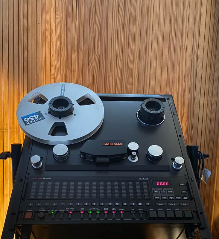 TASCAM MSR-16 1/2" Professional 16-Multi-track Analogue Recorder 1991 - Grey image 1