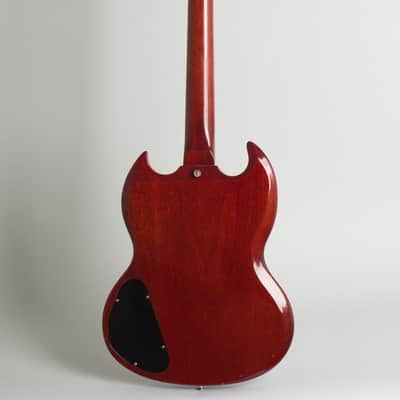 Gibson  SG Junior Solid Body Electric Guitar (1965), ser. #519368, black hard shell case. image 2