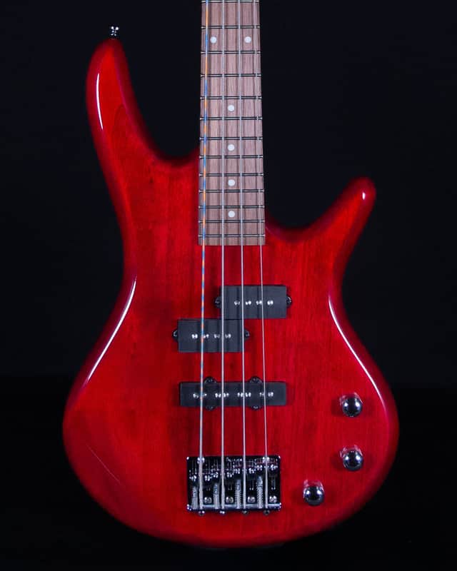 Ibanez GSRM20 Mikro 4-String Bass, Transparent Red image 1