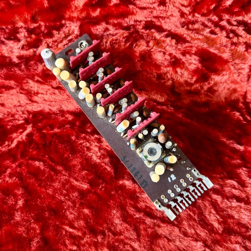 B Natural Vox Continental voice card 1967 original vintage tone board image 1