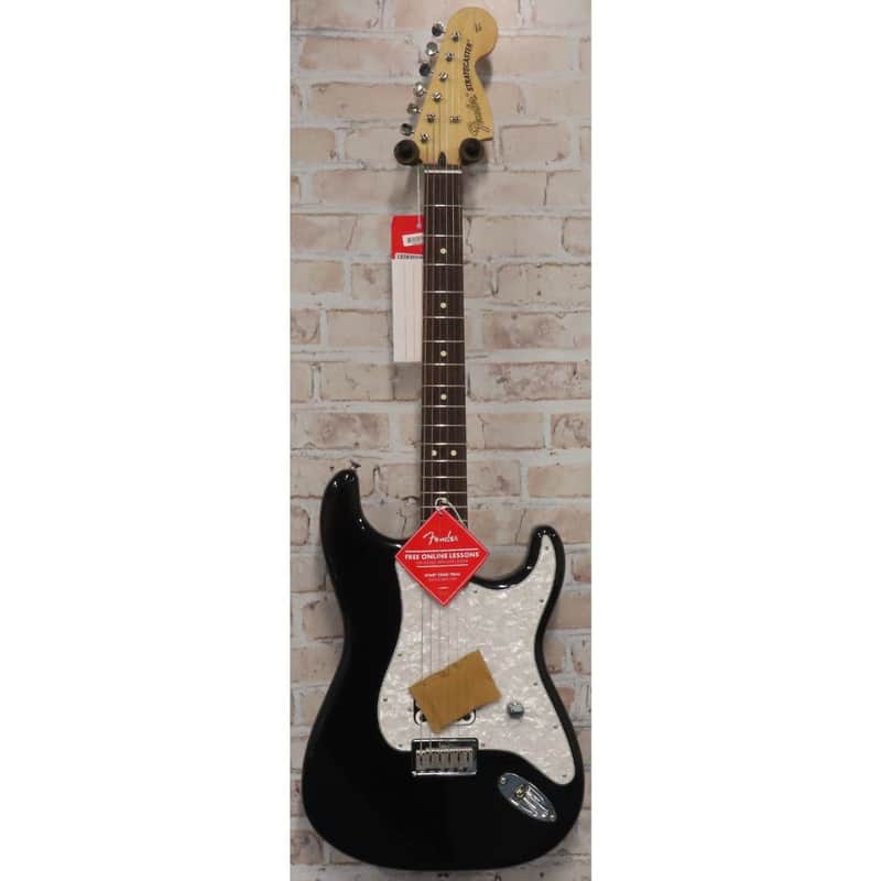 Fender Used Limited Edition Tom DeLonge Signature Stratocaster Electric Guitar Black image 1