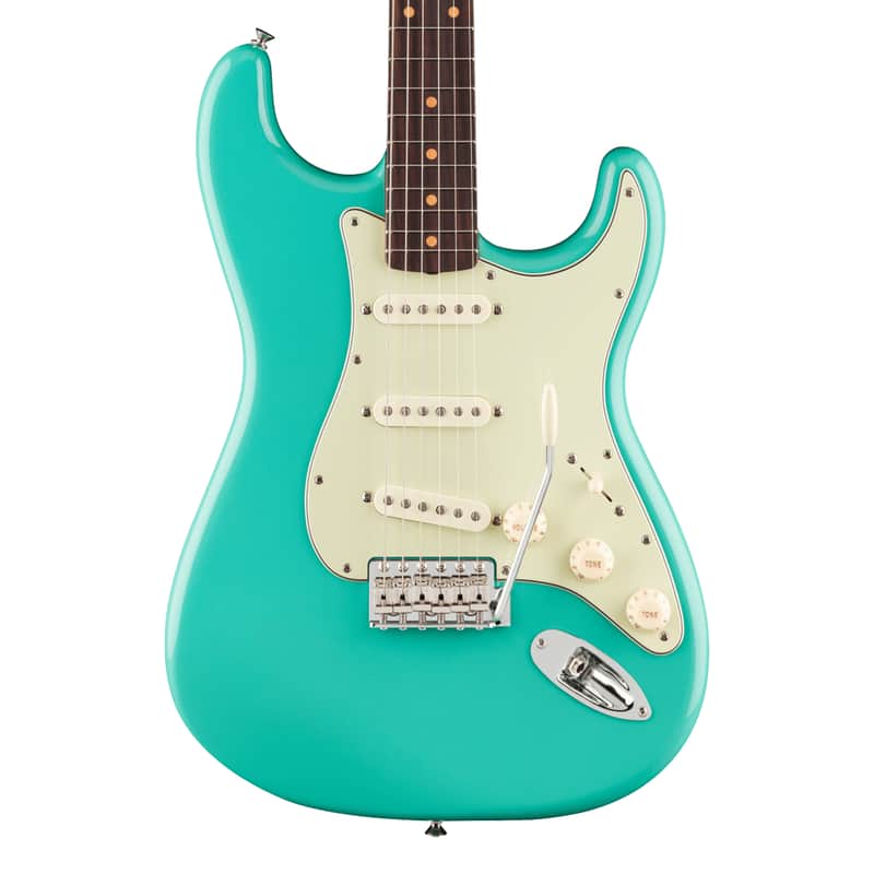 Fender Vintera III Early '60s Stratocaster Electric Guitar - Surf Green Metallic image 1
