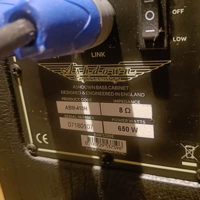 Ashdown ABM-410H EVO IV 650W Bass Cab + RM-500 EVOII 240V Head Mid-2010s image 2