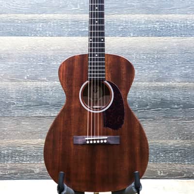 Guild M-20 Natural African Mahogany Guild USA Concert Acoustic Guitar w/Case image 2