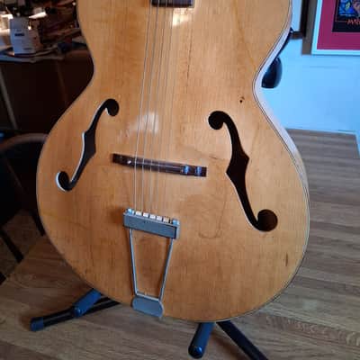~~Blond FLAMED 1950's Old Kraftsman Kay Archtop Guitar SOUNDS GREAT~~ image 4