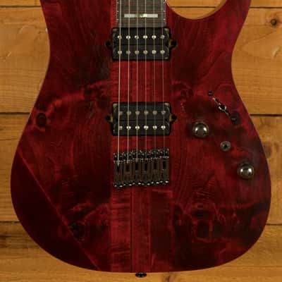 Ibanez RGT1221PB RG Series Premium - Ebony - Stained Wine Red Low Gloss image 10