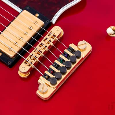 1997 Gibson BB King Lucille ES-355 Semi-Hollowbody Guitar Cherry Stereo, Near-Mint w/ Case & Hangtags, Yamano image 8
