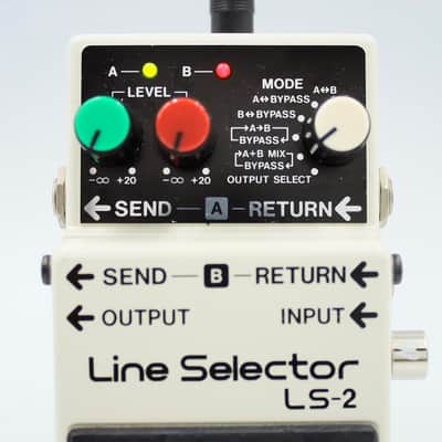 Boss LS-2 Line Selector Guitar Pedal H4A1427 image 3