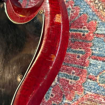 Early 1965 Gibson SG Junior - Cherry - Wide Nut image 14
