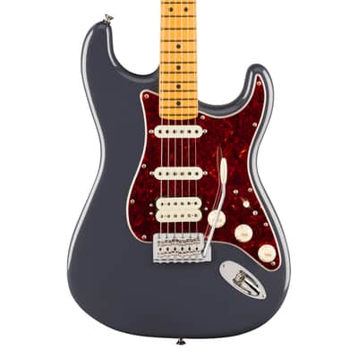 Used Fender American Professional Classic Stratocaster HSS - Faded Black image 1