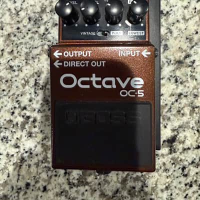 Boss OC-5 Octave 2020 - Present - Brown