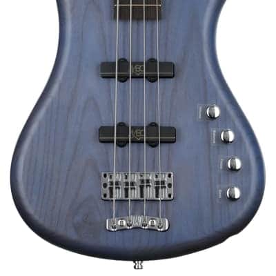 Warwick RockBass Corvette Basic Bass Guitar - Ocean Blue image 2