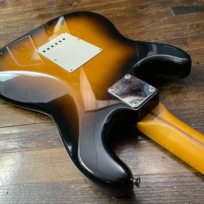 1989 Fender ST-54 Stratocaster 1954 Reissue Electric Guitar Sunburst MIJ 'F' Serial image 13