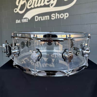 DW Design Series 5.5x14" Acrylic Snare Drum *Store Demo* (Rm4) image 3