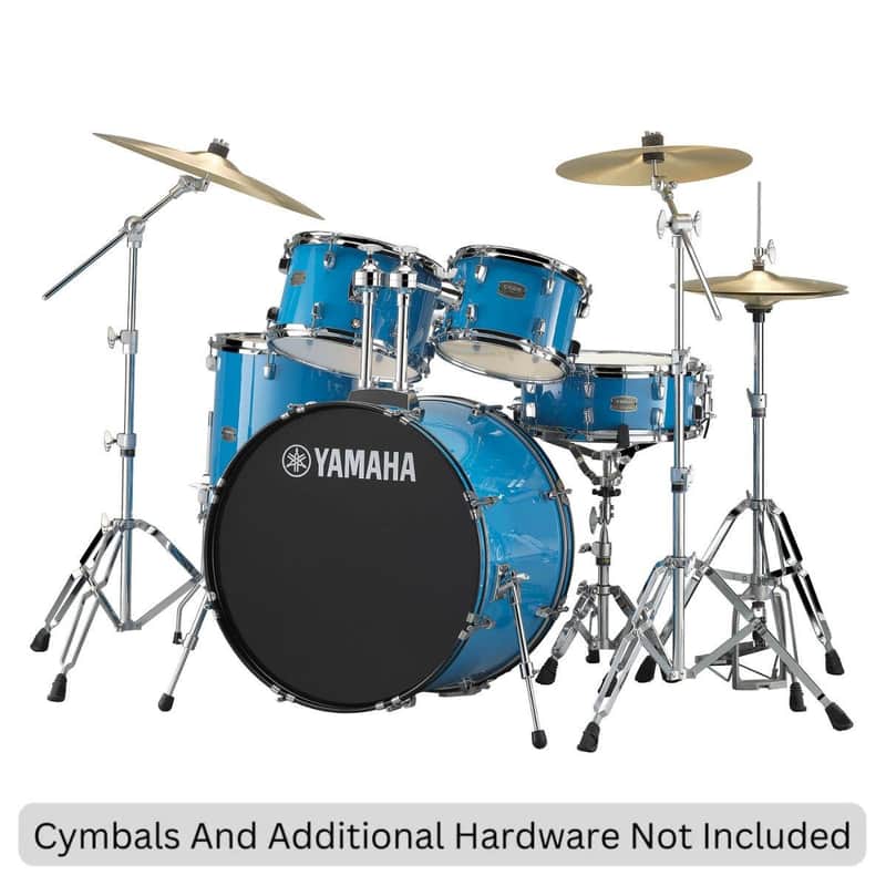 Yamaha Rydeen 5-Piece Shell Pack - 22 inch Bass Drum (Sky Blue) image 1