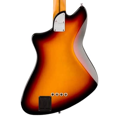 Used Fender American Ultra II Meteora Bass - Ultraburst w/Ebony FB image 7