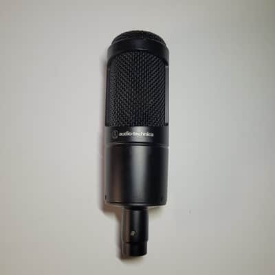 Audio-Technica AT2035 Large Diaphragm Cardioid Condenser Microphone - Black