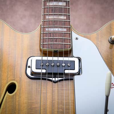 FENDER USA Vintage Wildwood Coronado II Hollow Body "Wildwood + Rosewood" (1969) image 6